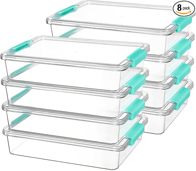 Vtopmart 6 Qt Plastic Storage Bins by Vtopmart