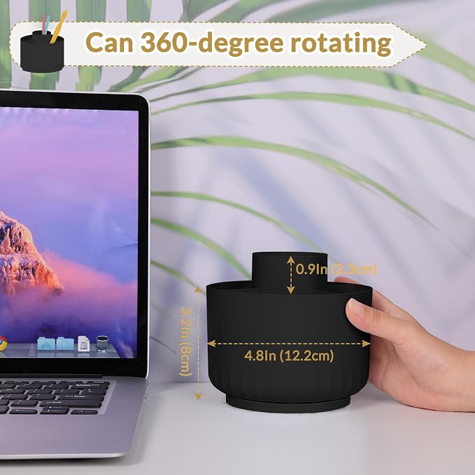 SKYDUE 360 Degree Rotating Pencil Pen Holder - Image 2