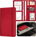 LINTRU 6-Pocket Car Registration & Insurance Card Holder by LINTRU
