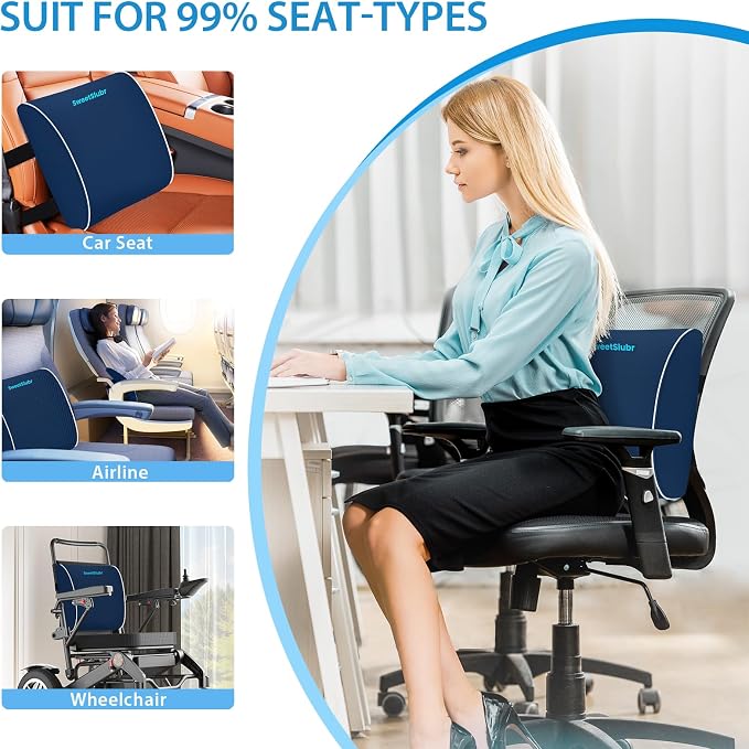 SweetSlubr Large Lumbar Support Pillow - Image 7