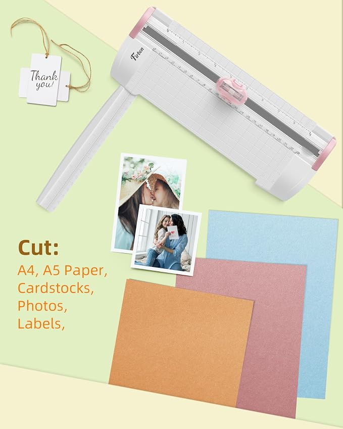 Firbon 3-in-1 Paper Cutter, Scoring & Perforating Blades - Image 5