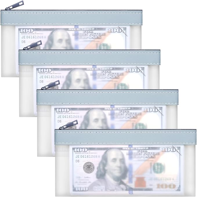 4-Piece Multi-Purpose Money Bag by VOCHIC