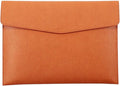 PU Leather A4 File Folder Document Holder Waterproof Portfolio Envelope Folder by enyuwlcm