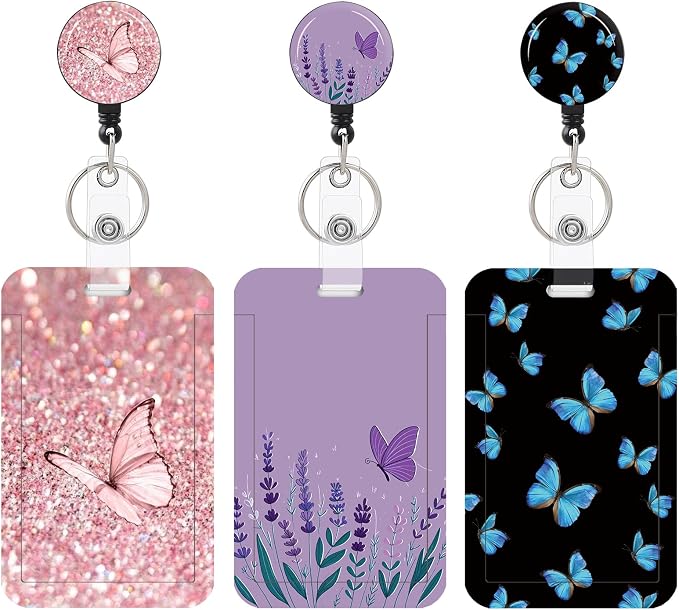 3 Set Heavy Duty Badge Holder - Image 2
