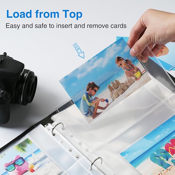 Sooez 30 Pack 4x6 Photo Sleeves, Heavy Duty Photo Sleeves - Image 6