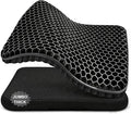 Gel Seat Cushion for Long Sitting Hip Pain, 20x20inch Jumbo Thick Soft & by Helishy