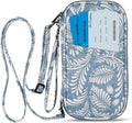 RFID Passport Wallet with Vaccine Card Slot, Family Travel Passport Holder by homchen
