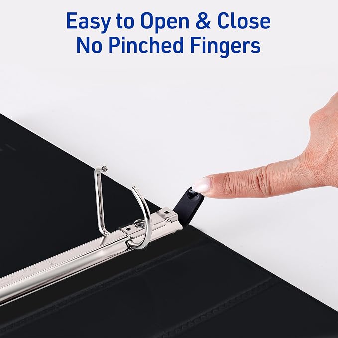 Avery Heavy-Duty View 3 Ring Binder, 1.5 Inch One Touch Slant Rings, 375-Sheet - Image 3