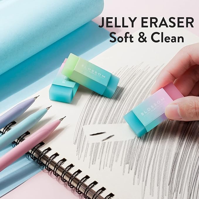 Four Candies Cute Mechanical Pencil Set, Aesthetic Pencils - Image 3