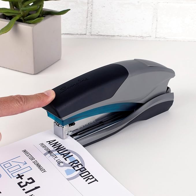 Swingline Stapler, 25 Sheet Capacity, Optima 25, Jam Free, Soft Grip - Image 2
