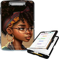 Clipboard with Storage High Capacity Plastic Nursing Clipboards with Pen Holder by Unknown