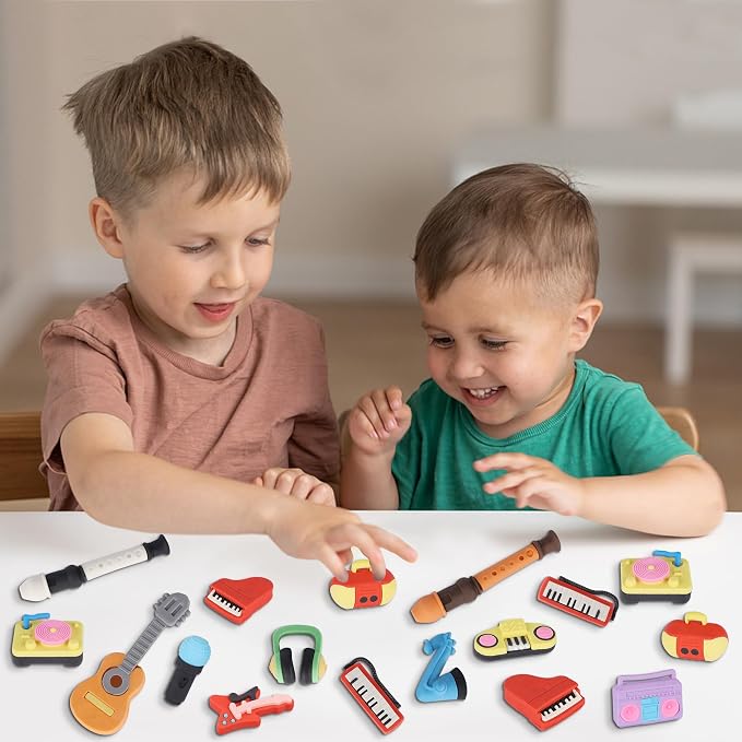 Cllayees 24 Pcs Erasers for Kids, Mini Pencil Eraser Bulk Classroom Prizes - Image 5