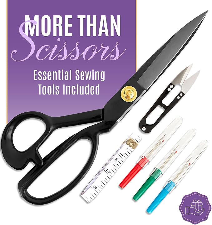 Professional 10 Inch Sewing Scissors - Image 9