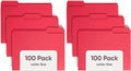 Smead File Folder, 1/3-Cut Tab, Letter Size, Value Filing Products, 100 per Box by SMEAD
