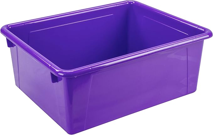Storex Letter Size Deep Storage Tray – Organizer Bin - Image 3