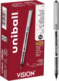 uni-ball Vision Rollerball Pens, 0.7 mm, Fine Point by uni-ball