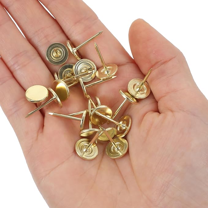 Nogeqi 100PCS Gold Push Pins, Stainless Steel Thumb Tacks - Image 6
