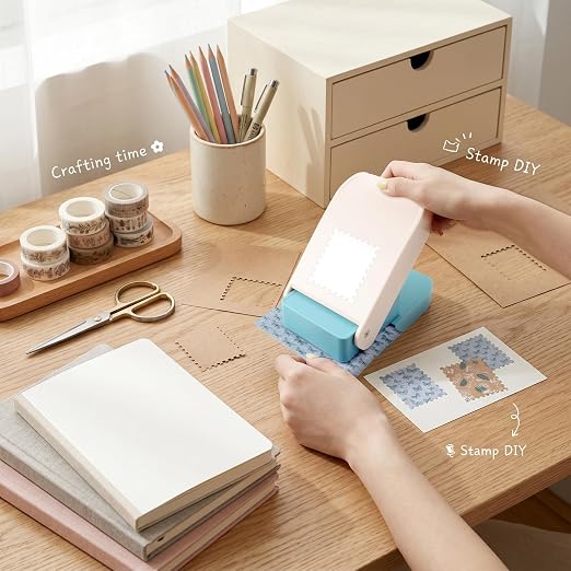 BAOFALI Extra Large Stamp Punch, 2.5x2.1inch Postage Stamps Punch, Portable - Image 3