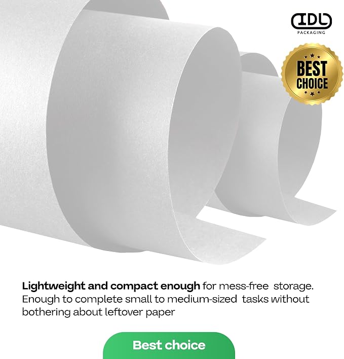 White Kraft Paper Roll 18" x 2160" - Image 7