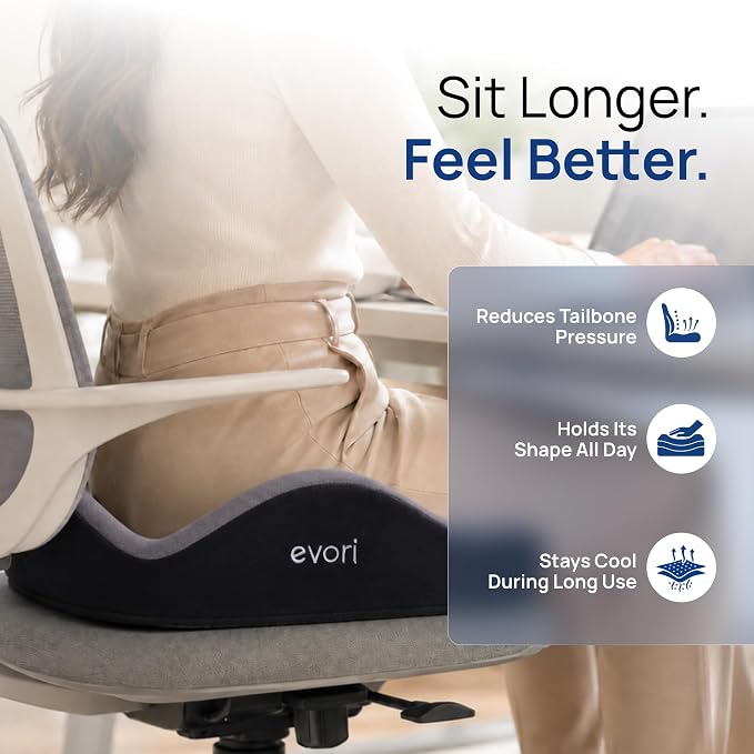 evori Comfort Cushion – Memory Foam Cushion - Image 2