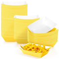 Yinkin 200 Pcs Paper Boat Disposable Graduation Food Trays Nacho Trays Kraft by Yinkin