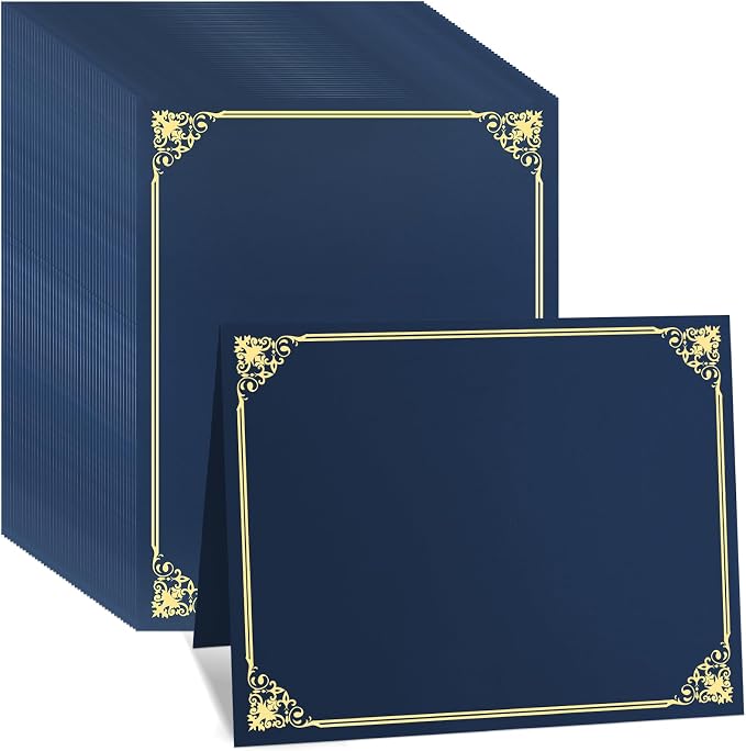 50 Pcs Certificate Holders Bulk, Document Covers - Image 8