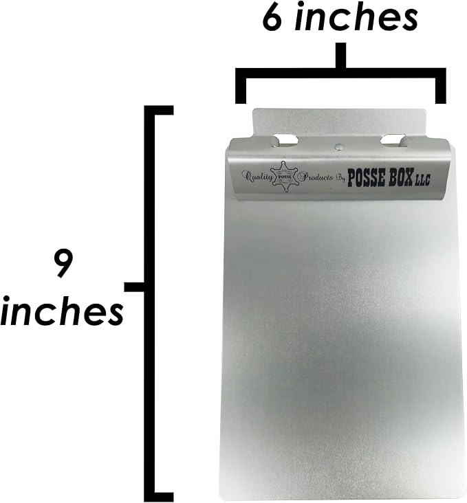 Posse Box Flat Clipboard Clear - Image 3