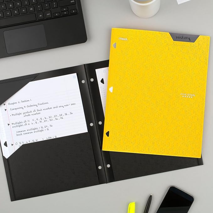 Five Star 2-Pocket Folder, Plastic Folder - Image 6