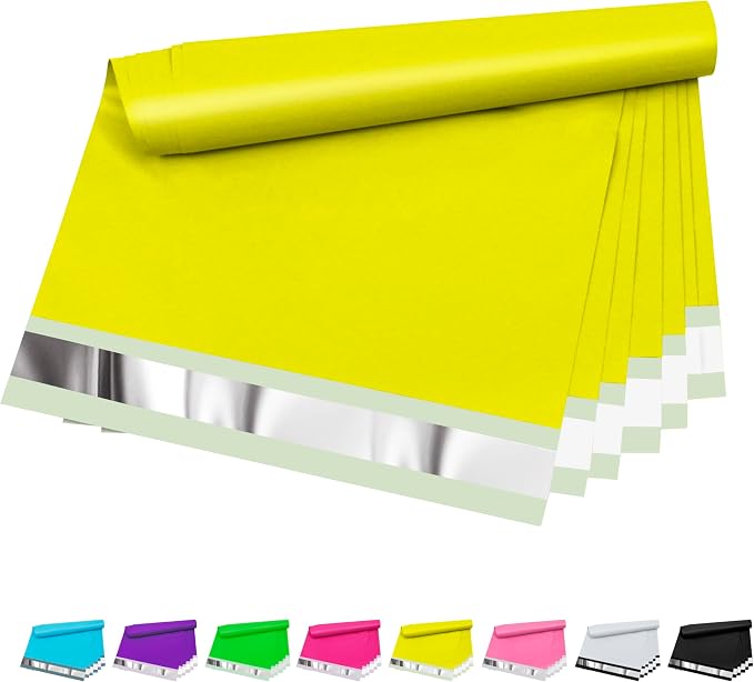 Poly Mailers 10x13 Inch 25 Pcs, Tear Resistant and Waterproof Mailing Envelopes by VAPULCIO
