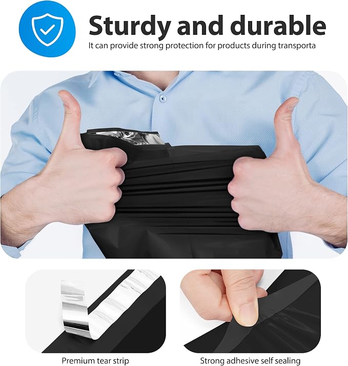 Fuxury 70000 Pcs 14.5X19" Poly Mailers Envelopes Shipping Bags - Image 5