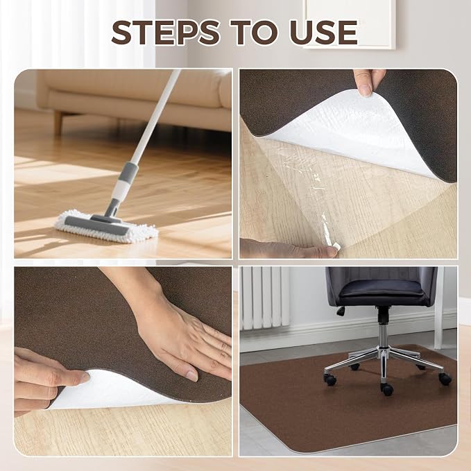 Office Chair Mat, Hard Floor Chair Mat Suitable - Image 6