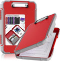 Thicker Clipboard with Storage, Internal Pen Pouch Included, A4 / Letter Size by HOME