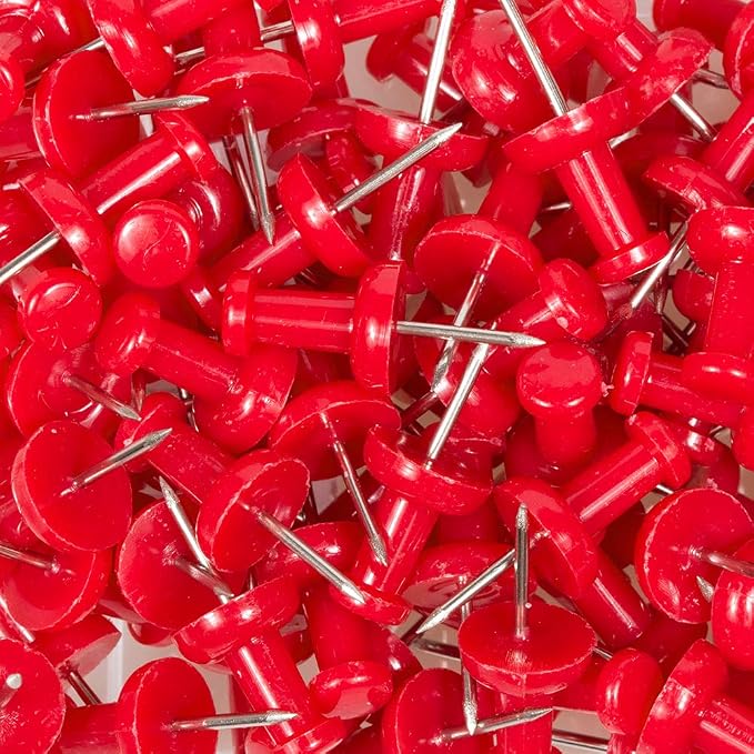 JAM PAPER Colorful Push Pins - Image 5