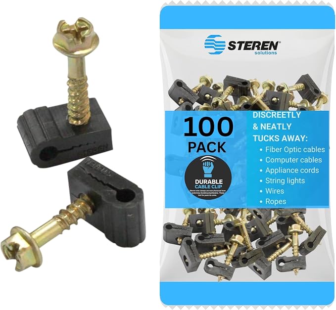 STEREN Coaxial Cable Clips by STEREN