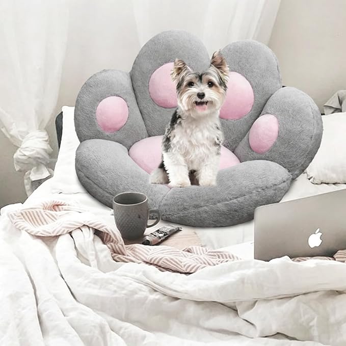 DOBUONO Cat Paw Cushion Office Chair Cushion Comfy Plush Gaming Chair Cushion - Image 5