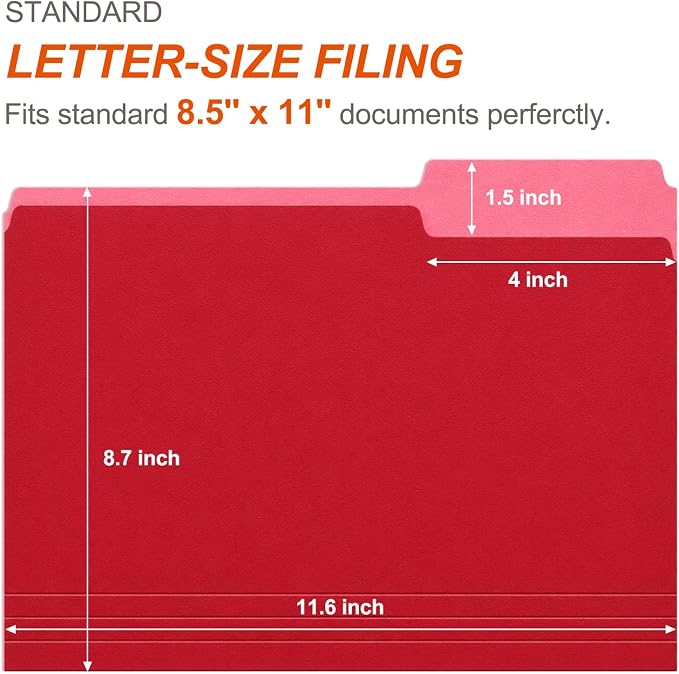Colored File Folders, Manila Folders - Image 2