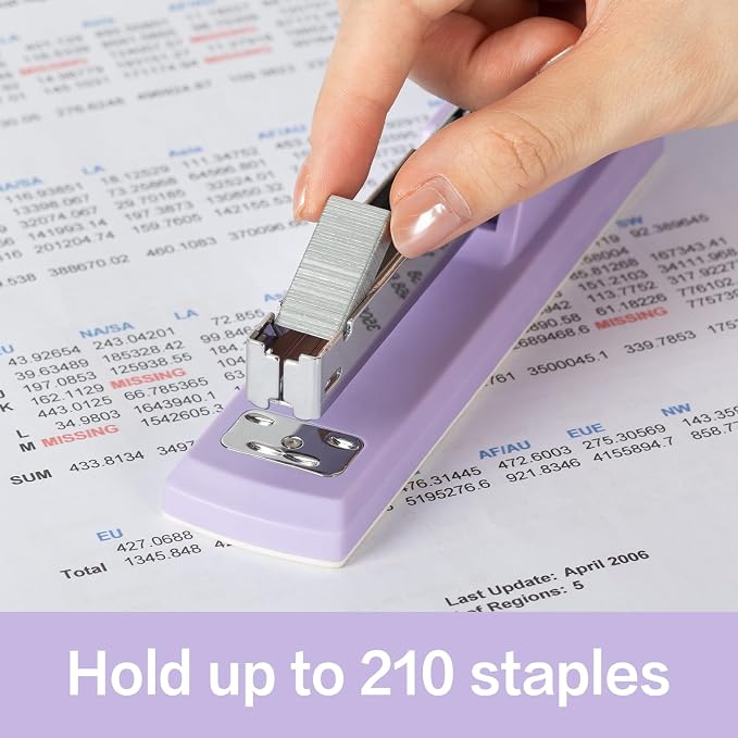 Deli Stapler, Desktop Stapler, 2 Pack, Office Staplers, 25 Sheet Capacity - Image 4