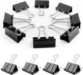Medium Binder Clips, Medium Paper Clips, Office Clips, by JIURUN