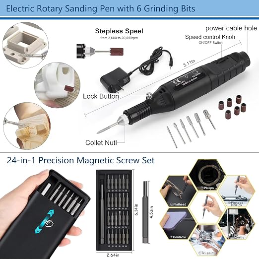 124Pcs 3D Printing Accessory Tools - Image 2