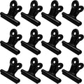 12Pcs 65mm Metal Binder Clips, Large Bulldog Paper Clamps Bull Clips, Hinge by Unknown
