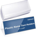 Vicenpal Acrylic Name Plate for Desk, PVC Names Tent Card Holder, Table Sign by Vicenpal