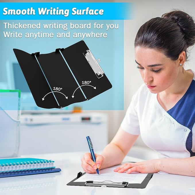 Nursing Clipboard Foldable Clipboard Medical: Edition Cheat Sheets Aluminum 3 - Image 5