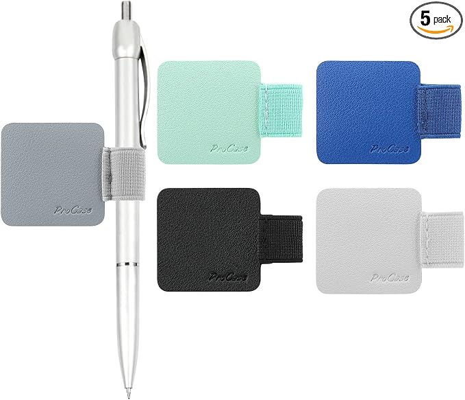 ProCase Pen Loop Holder for Notebooks Journals Planners Tablet Case, Self by ProCase
