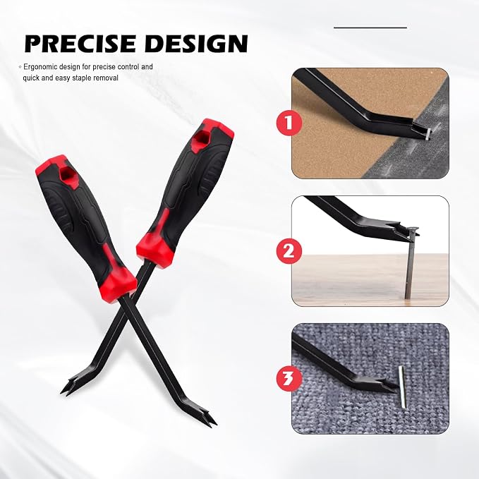 Heavy Duty Staple Remover Tool, Staple Puller Remover - Image 5