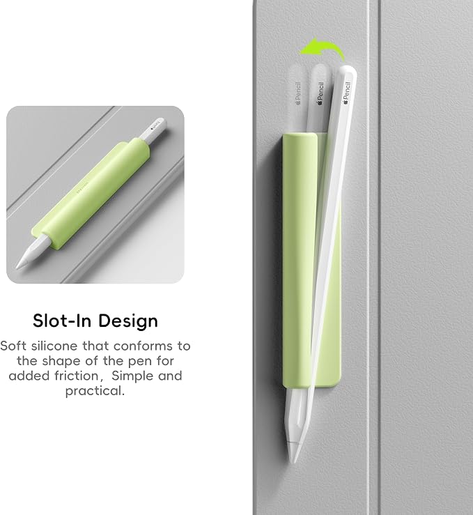 ELETIUO Silicone Pencil Holder Sleeve, Compatible - Image 3