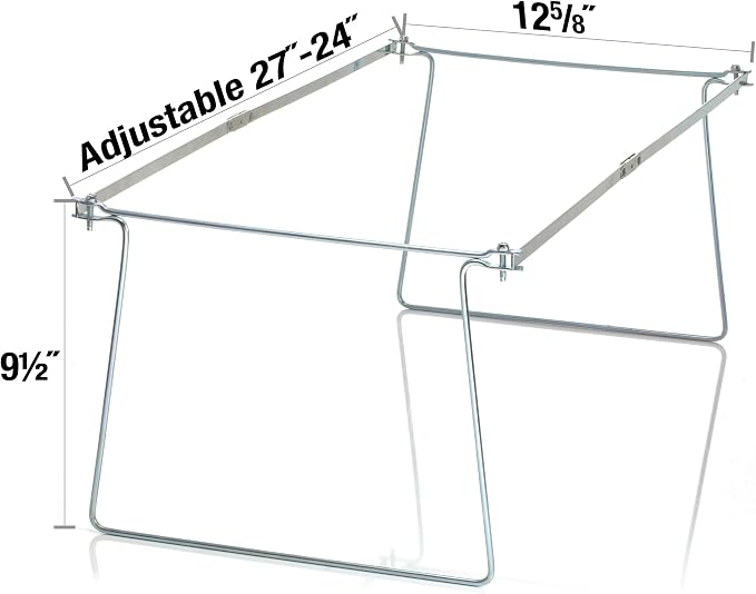 Officemate Hanging File Frame, Letter Size, 4 Sets - Image 4