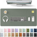 YSAGi Leather Desk Protector, Office Mat, Large Mouse Mat, Non-Slip PU Leather by YSAGi