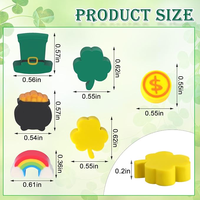 JUNEBRUSHS Erasers for Kids - Image 2