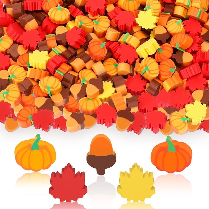 JUNEBRUSHS Fall Mini Erasers by JUNEBRUSHS