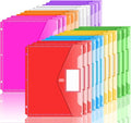 Forvencer Binder Pocket, 24 Pack Super Heavyweight Poly Binder Pocket by Forvencer